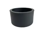 Redukce do komína 160/200 mm (d.80 mm), silnostěnné 1,5 mm, černá MA654637