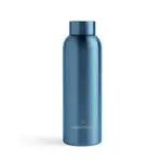 Waterdrop Termo nerezová fľaša metalická 600 ml - Modrá matná
