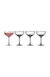 Lyngby Glas  Sada sklenic na šampaňské  Palermo 315 ml 4-pack