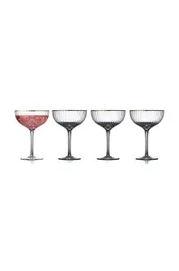 Lyngby Glas  Sada sklenic na šampaňské  Palermo 315 ml 4-pack