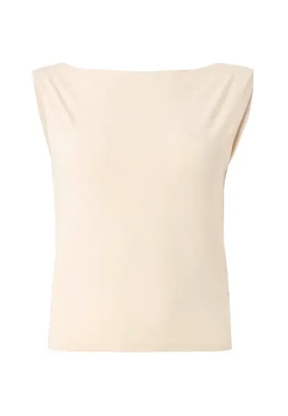 Abercrombie & Fitch Top  svetložltá