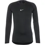 NIKE Funkčné tričko 'Pro'  čierna / biela