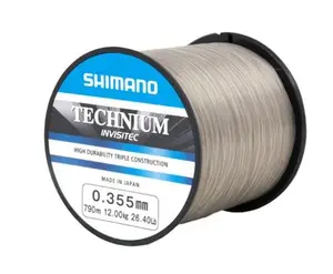 Shimano vlasec technium invisitec šedý - 0,405 mm 620 m