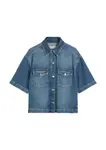 Marc O'Polo Prechodná bunda  modrá denim