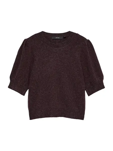 VERO MODA Sveter 'VMDoffy'  baklažánová