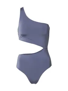 Lindex Jednodielne plavky 'Trina Shiny'  zafírová
