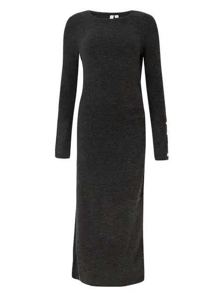 VERO MODA Šaty 'VMHANZO'  čierna melírovaná