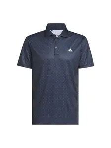 ADIDAS GOLF Funkčné tričko  námornícka modrá / biela