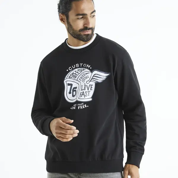 Celio Mikina Beprice s potiskem - Pánské