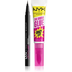 NYX Professional Makeup Lift & Snatch sada na obočí