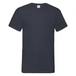 Granatowa koszulka męska Valueweight V-Neck Fruit of the Loom