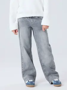 NAME IT Džínsy 'NKFRose'  sivý denim