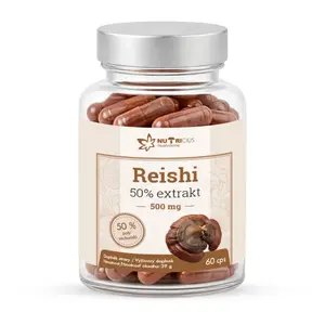 Nutricius Reishi 50% extrakt 500 mg 60 kapslí