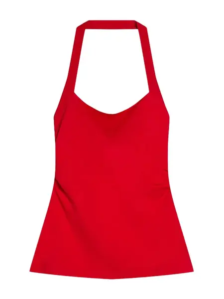 Bershka Top  červená