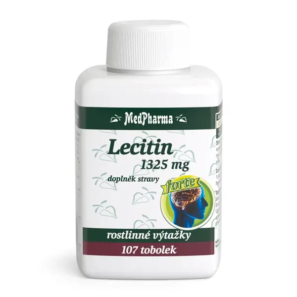 MEDPHARMA Lecitin Forte 1325 mg 107 tobolek
