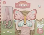 Kniha s vystřihovacími maskami Rosa
