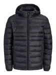 JACK & JONES Prechodná bunda 'JJEKINGSLEY'  čierna