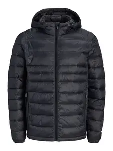 JACK & JONES Prechodná bunda 'JJEKINGSLEY'  čierna