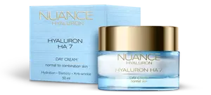 NUANCE Hyaluron HA7 Denní krém pro normální a smíšenou pleť 50 ml