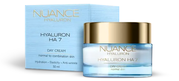 NUANCE Hyaluron HA7 Denní krém pro normální a smíšenou pleť 50 ml