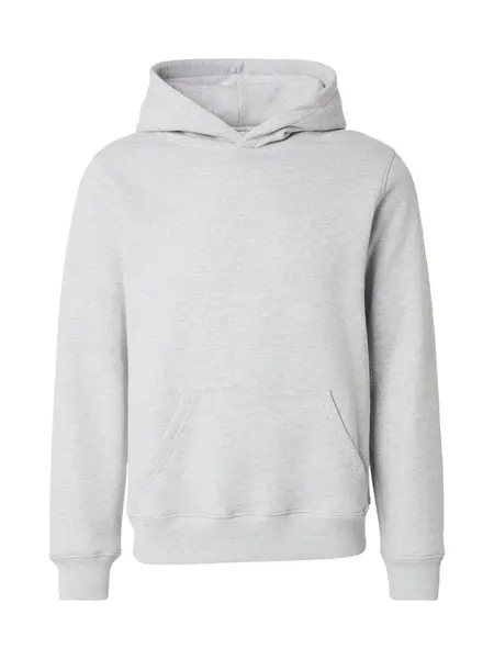 DAN FOX APPAREL Mikina 'Arvid'  sivá melírovaná