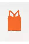 Dilvin tílko - Oranžová - Regularní střih