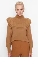Dámský svetr Trendyol Frill detailed