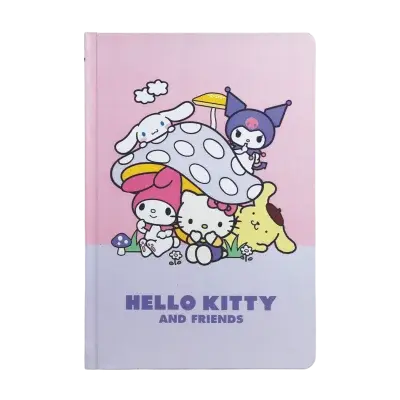 Hello Kitty a přátelé blok A5 - Mushroom DPL6