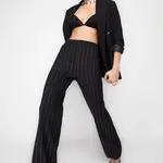 Trendyol Black Shiny Stone Woven Trousers