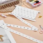 Alloy Snap Button Tape Trim Polyester Herringbone Ribbons