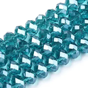 Electroplate Glass Beads Strands