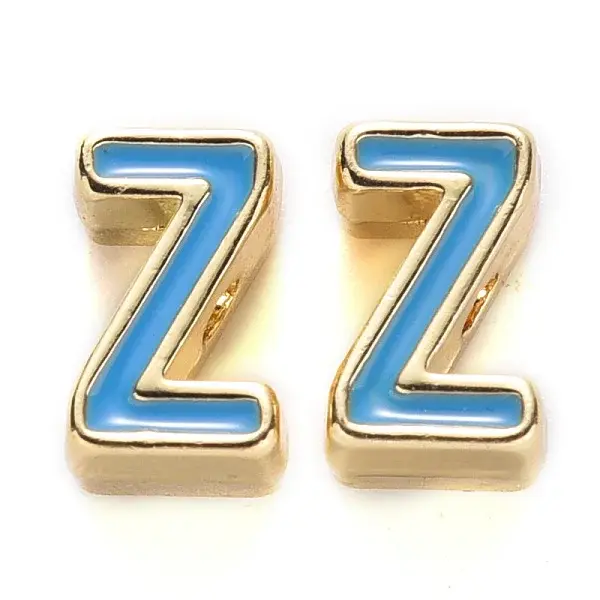 Rack Plating Alloy Enamel Beads