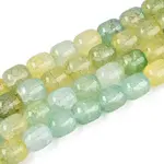 Baking Paint Crackle Glass Beads Strands