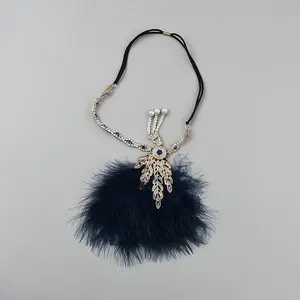 Feather Rhinestone Headbands