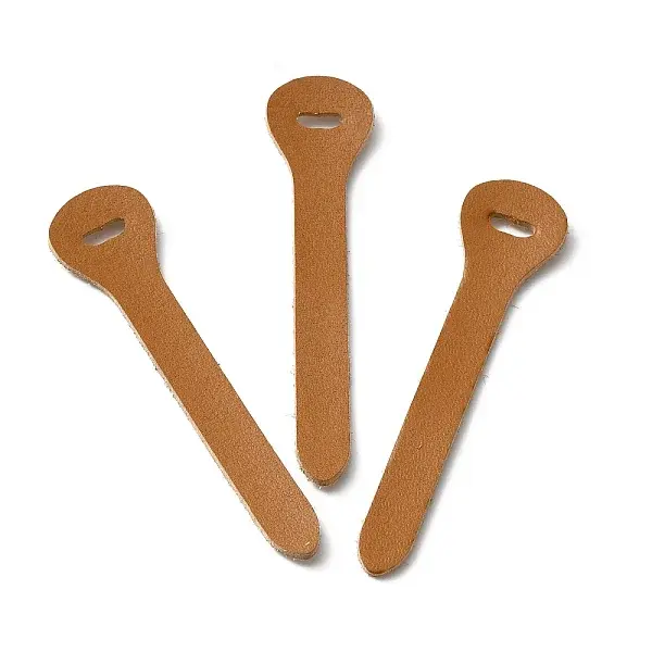 Cowhide Zipper Puller Head