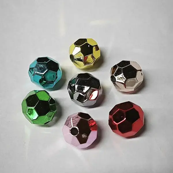 Plating Opaque Acrylic Beads