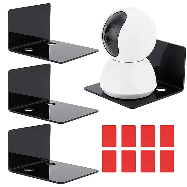 Acrylic Wall Adhesive Storage Holders