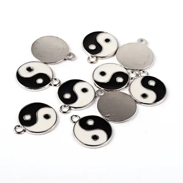 Zinc Alloy Enamel Pendants