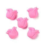 Rose Shape Silicone Beads