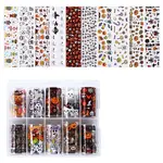 10 Styles Nail Art Transfer Stickers Decals