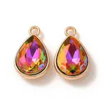 Electroplate Glass Pendants