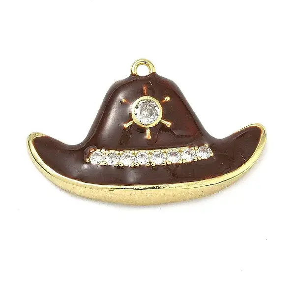 Brass Enamel Pendants