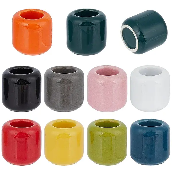 10Pcs Porcelain Candle Cups