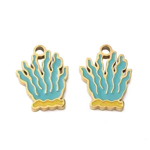 304 Stainless Steel Enamel Pendants