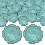 100Pcs Adhesive Wax Seal Stickers