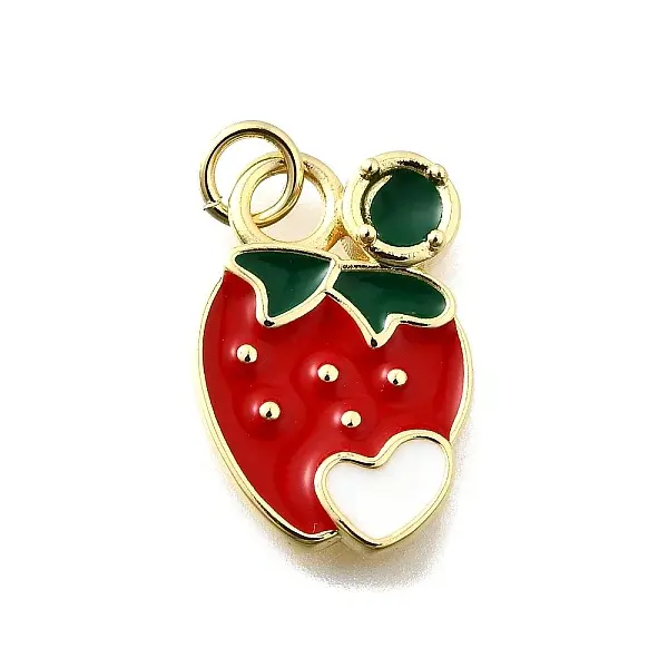 Brass Enamel Pendants