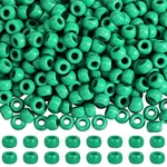 500Pcs Opaque Plastic Beads