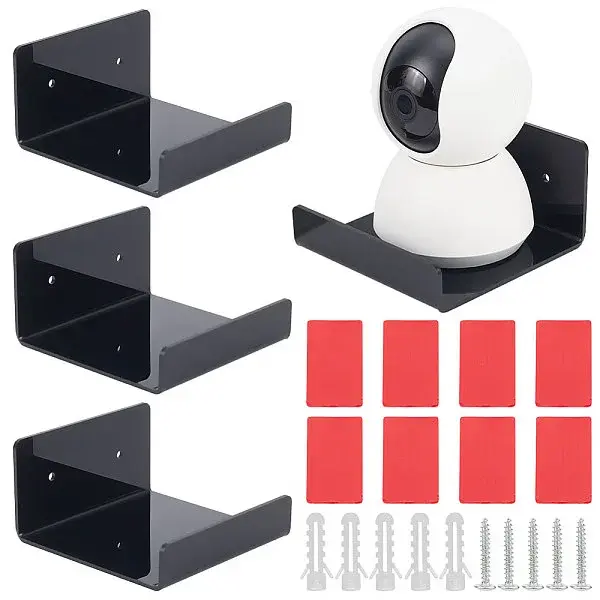 Acrylic Wall Adhesive Storage Holders