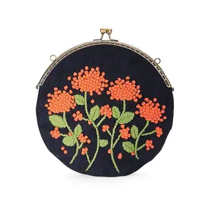 Corduroy Women Evening Bag