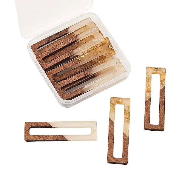 Resin & Wood Big Pendants